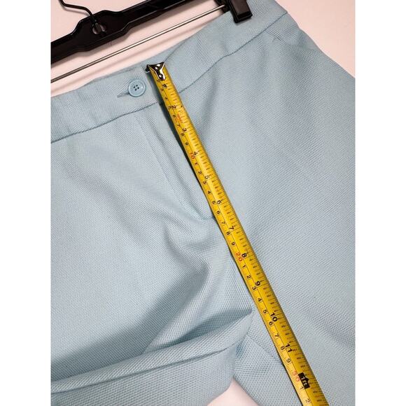 MOSCHINO Dress Pants Sky Blue Crop  Blend Sz IT38 US XS - Picture 4 of 9